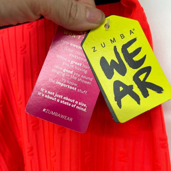 Zumba Fitness Orange Leggings - Picture 7 of 10